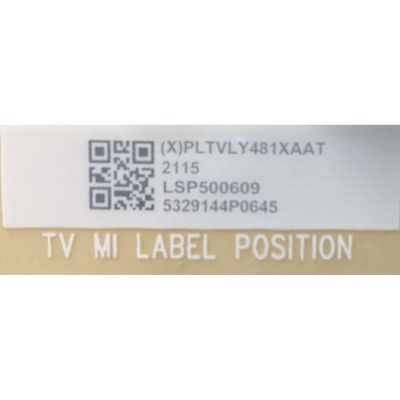 FUENTE DE PODER PARA TV VIZIO / NUMERO DE PARTE PLTVLY481XAAT / 715GC283-P01-000-003M / (X)PLTVLY481XAAT / PANEL TPT500WR-PV5D.Q REV:S14M / DISPLAY CC500PV5D VER.14 / MODELO V505-J01 LTYUE8LX - Imagen 4